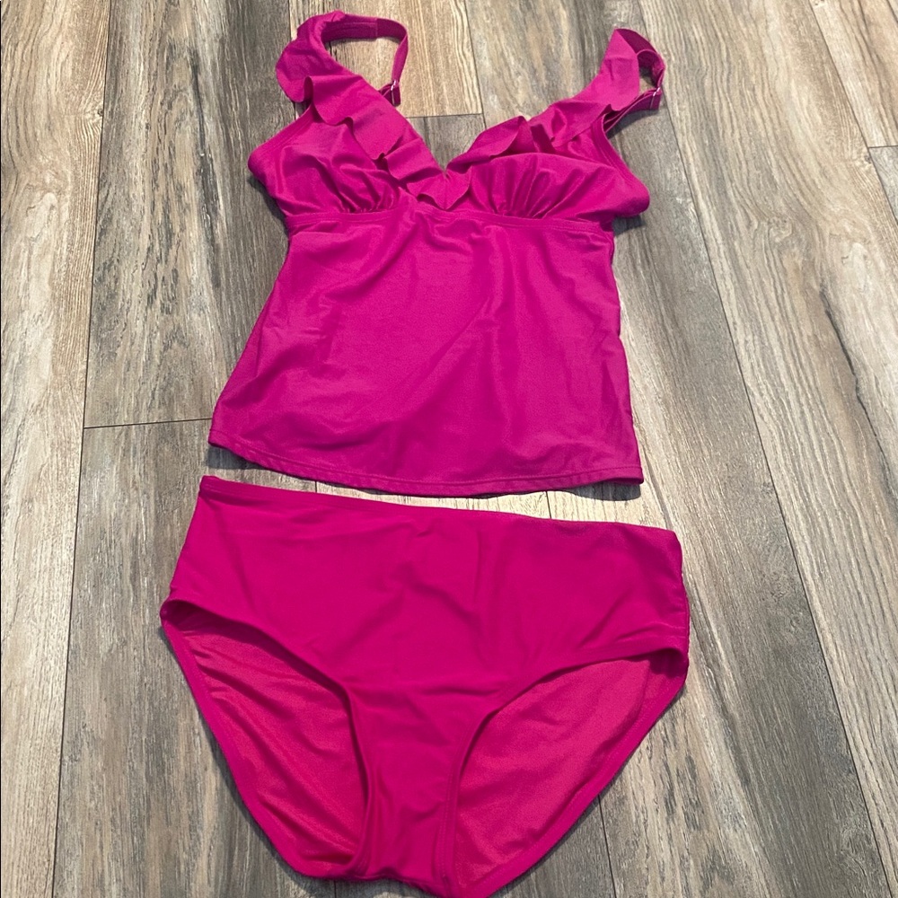 DKNY Fuchsia Swimwear